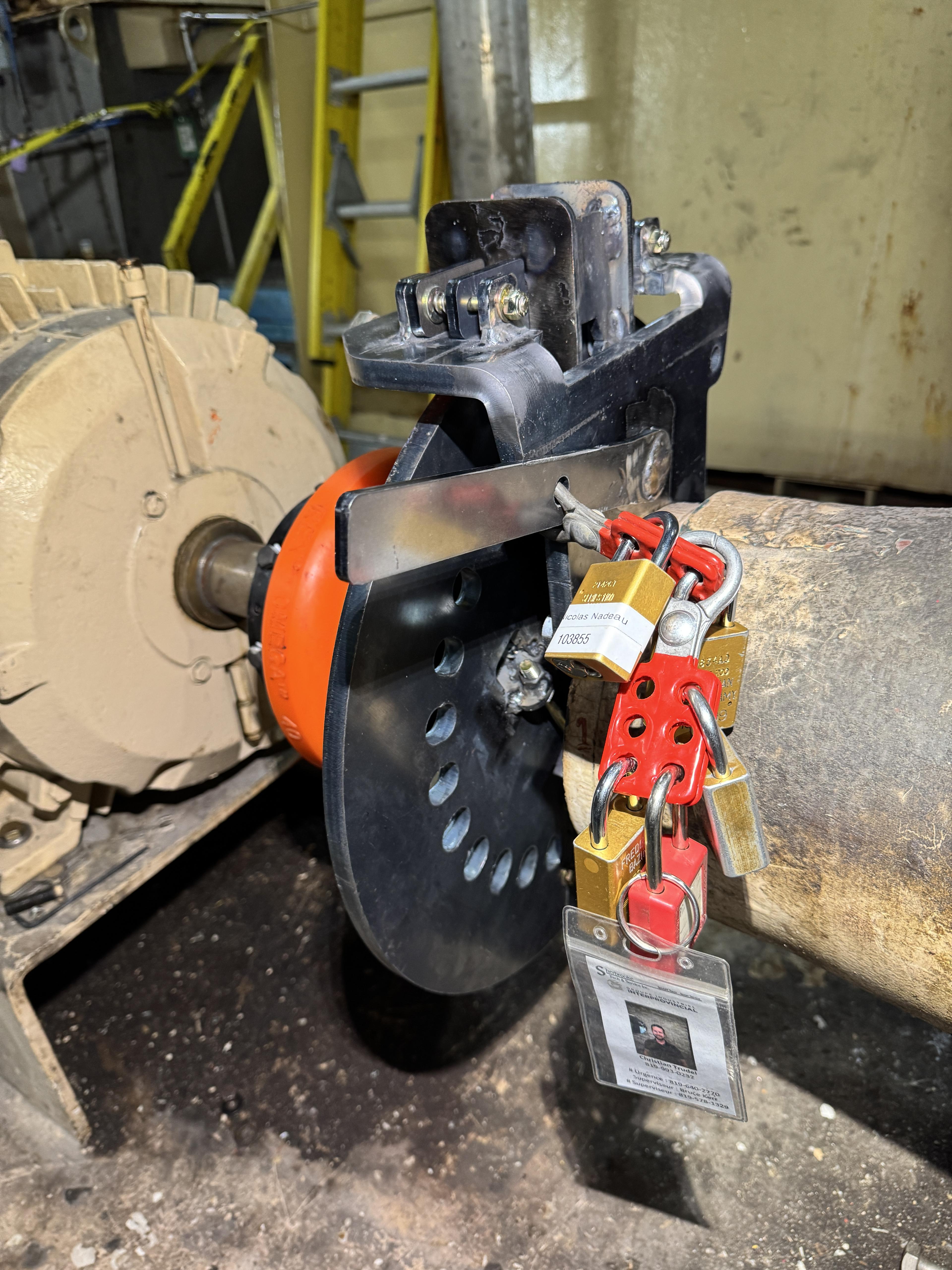 Système de blocage moteur