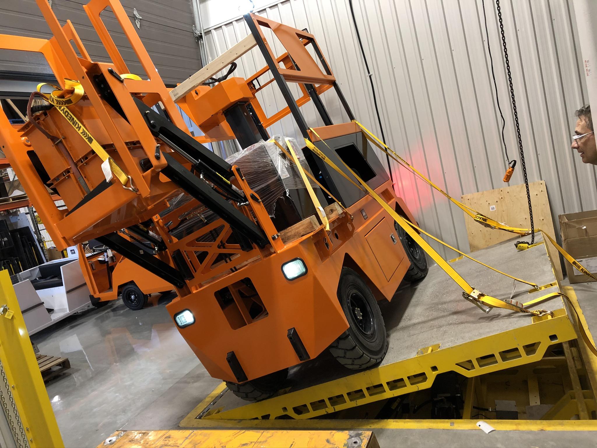 Plateforme inclinable